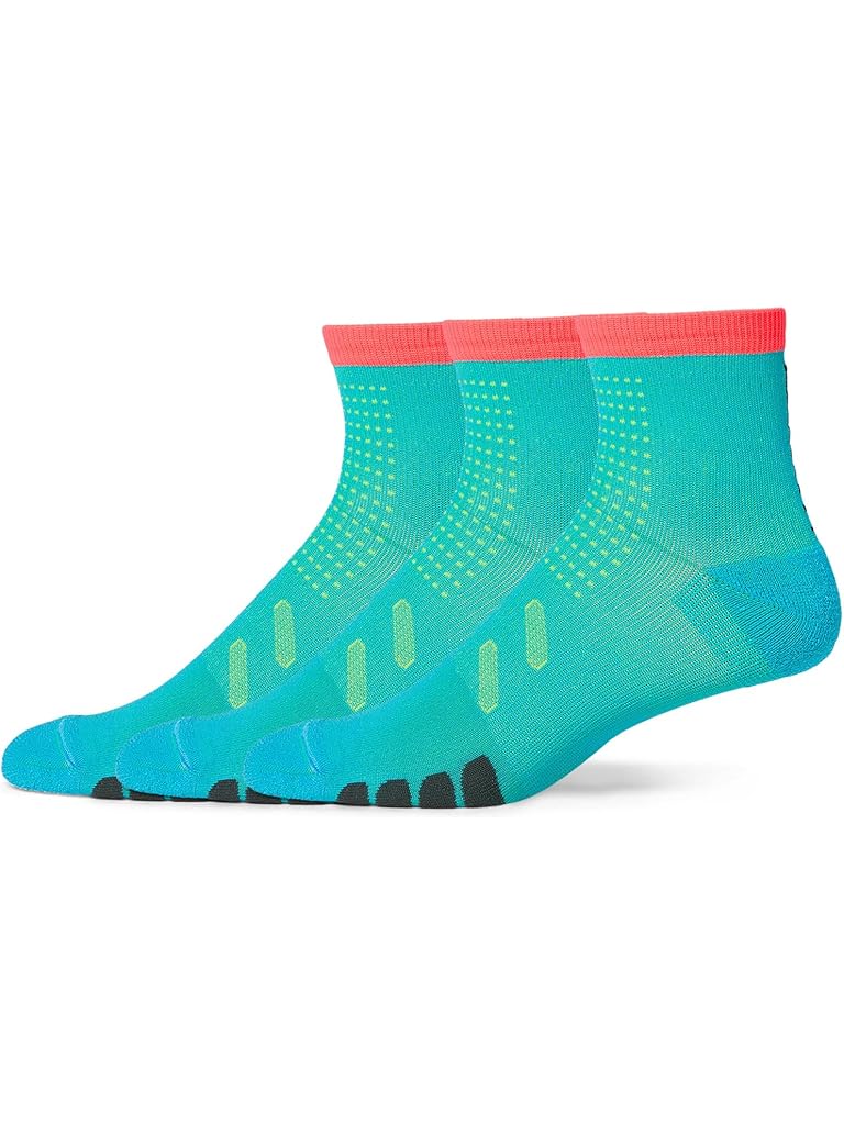 Blue Eurosock Bike Quarter Compression 3-Pack