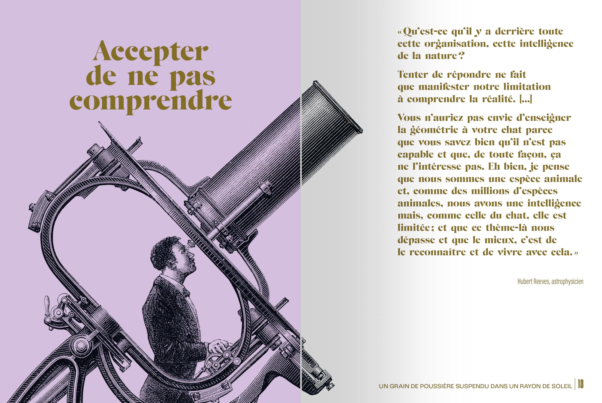 La boussole céleste du papillon... et autres récits de l'imagination vertigineuse de l'univers, avec Benoît Prospero.