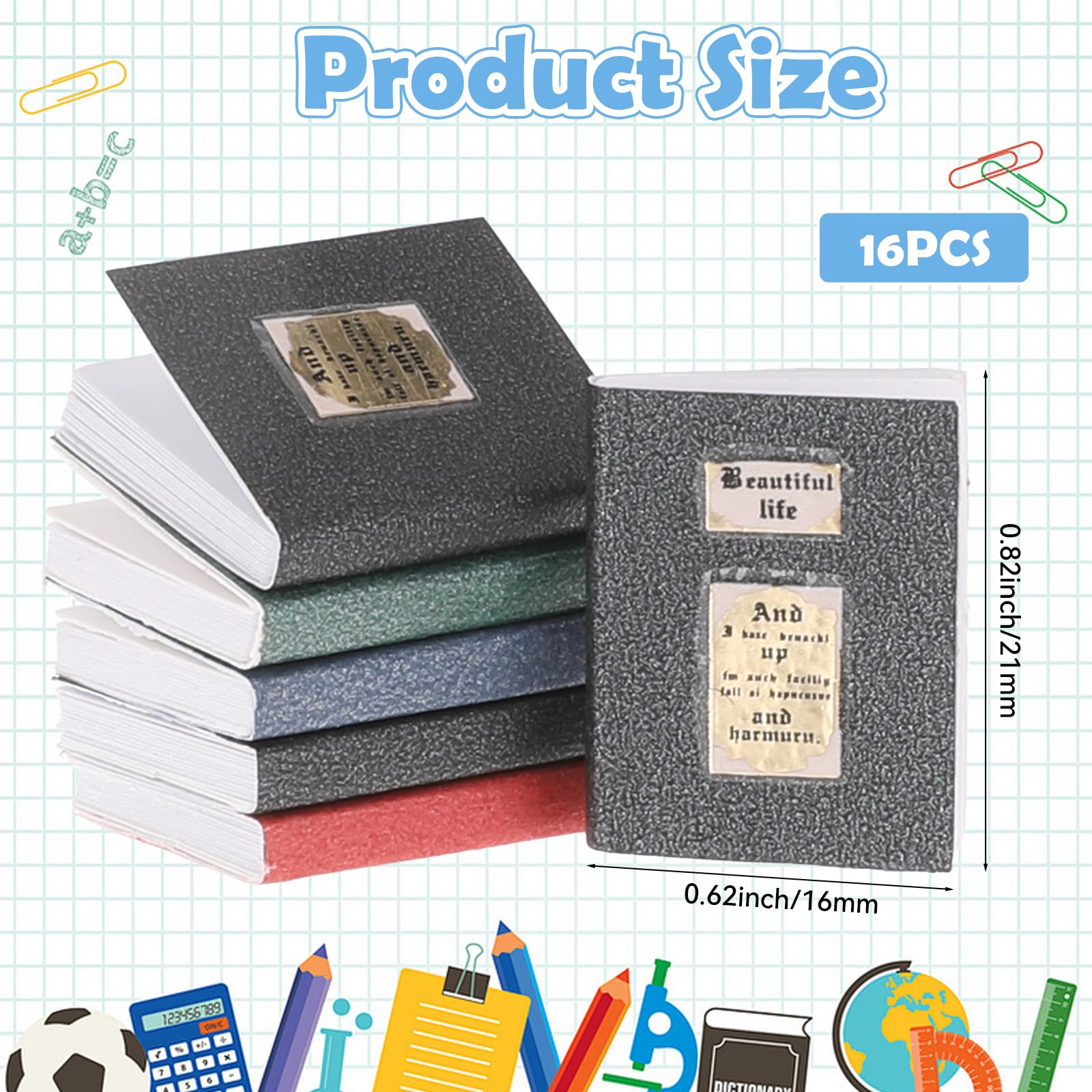 Lot De 10 Livres Pour Maison De Poupée James Milton à L