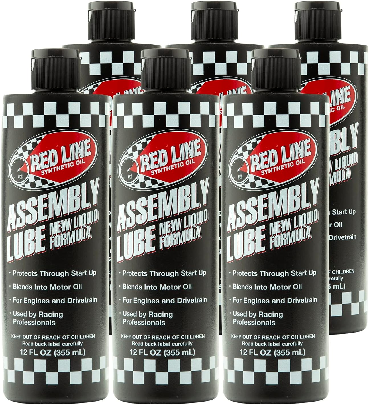 Red Line 80319 Liquid Synthetic Assembly Lube - 12 Ounce (6 Pack)
