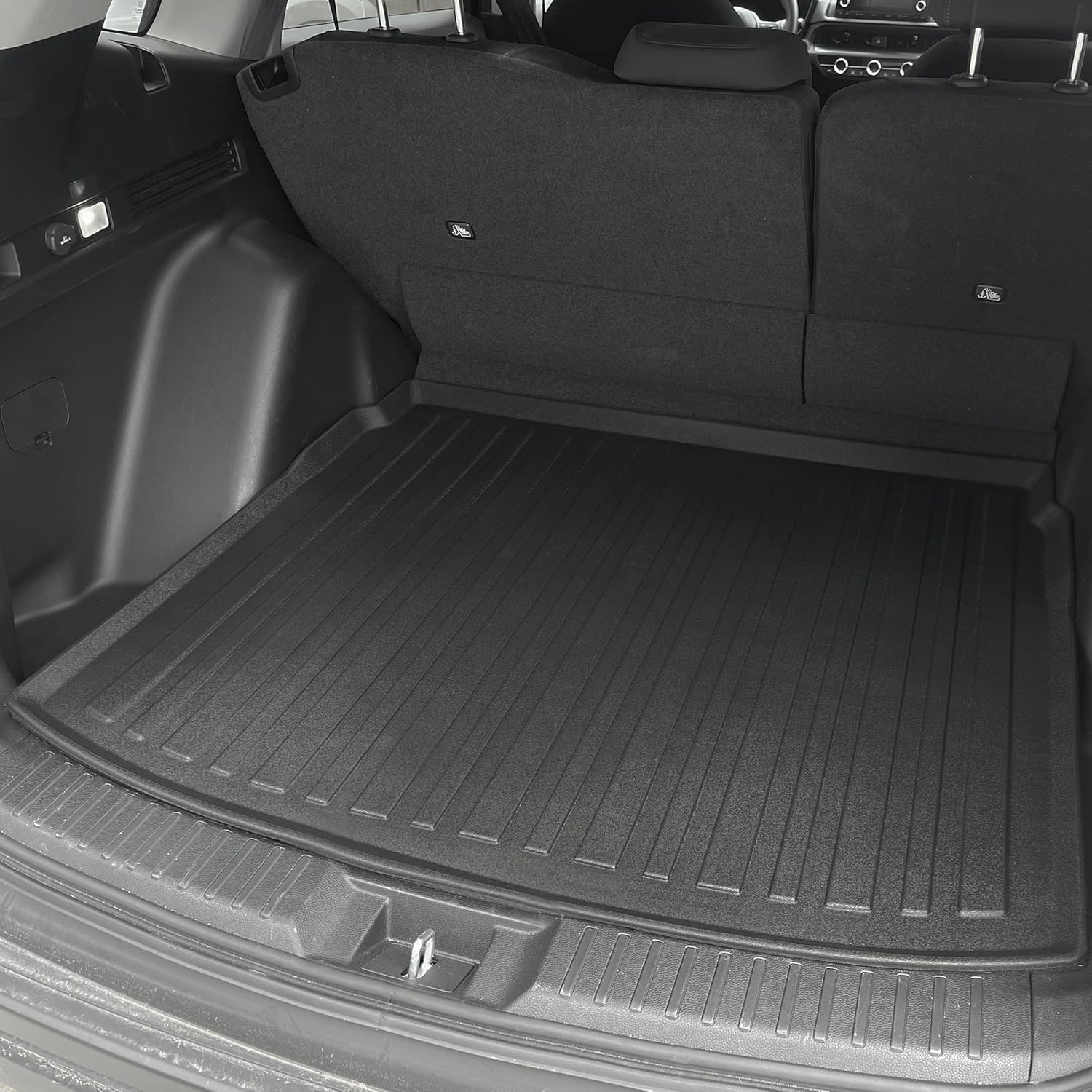 Premium Cargo Liner for Honda CR-V 2023-2025 - 100% Protection - Custom Fit Car Trunk Mat - Easy-to-Wash & All-Season Black Cargo Mat - Laser Measured Trunk Liners for Honda CR V (Upper Deck)
