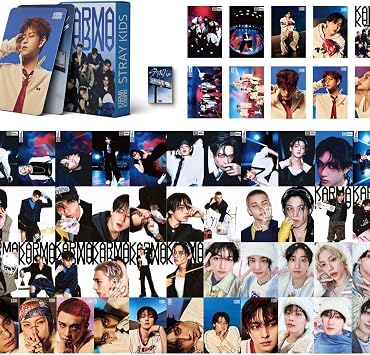 Stray Kids Lomo Cards, 55pcs Stray Kids Photocards, SKZ Photocards, Must-Have for Fans