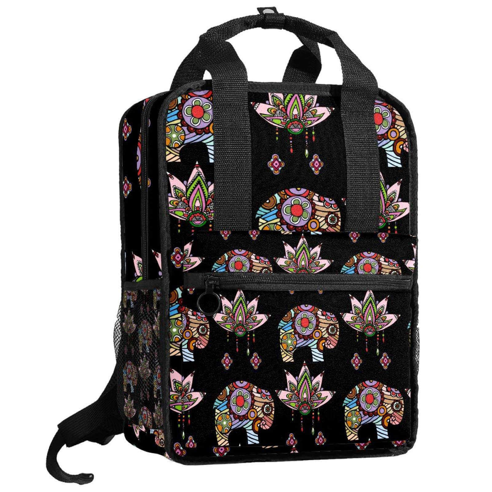 Sac à dos pour garçons motif coraux cartable pour filles réglable - 8
