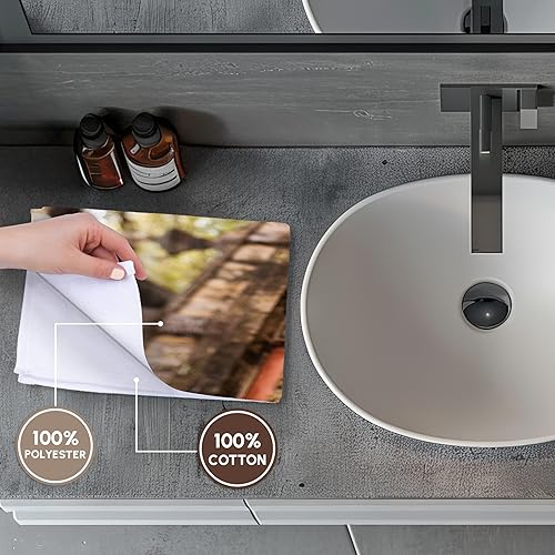 Miniatura 4 de 3dRose 22x30 Toalla de baño de mano para piscina - USA, Florida, Miami, Museo y Jardines de Vizcaya, Escaleras