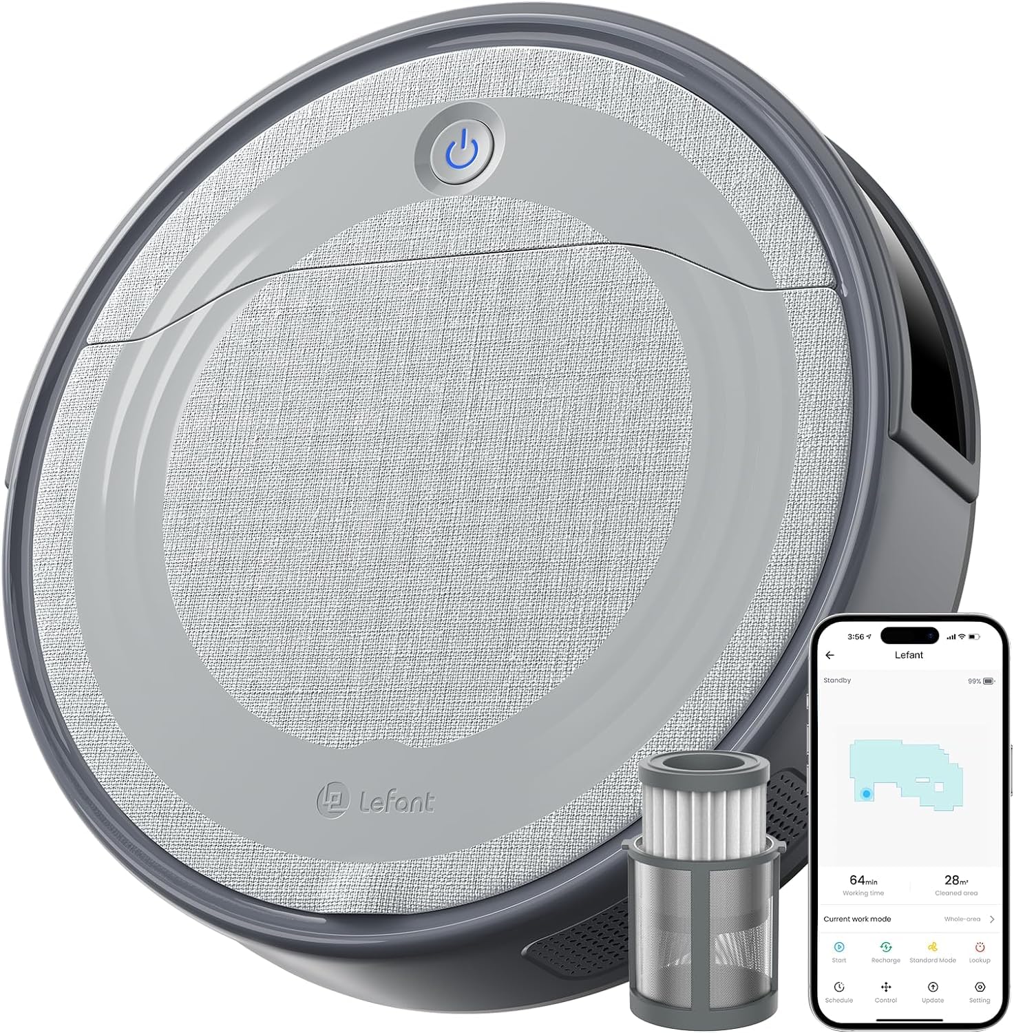 Réservoir D'Eau De Rechange Pour Aspirateur Robot SEB RS-2230002322 – Sans Fil