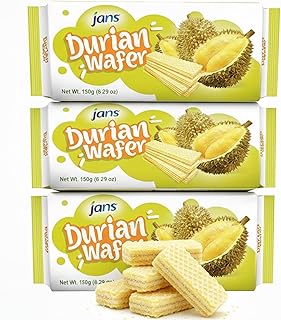 Jans Durian Wafers (5.3 oz - Pack of 3)