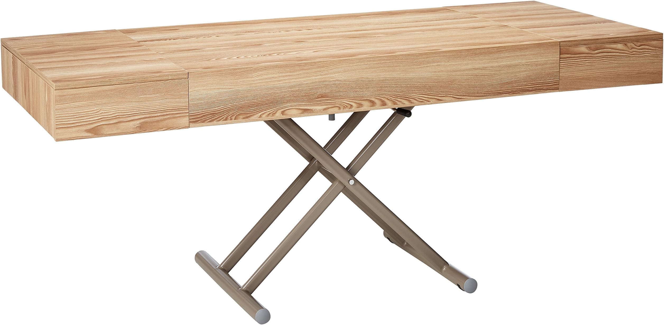 Viva Home LLC Amelia Coffee, Desk, Dinning, Kitchen Table, Walnut