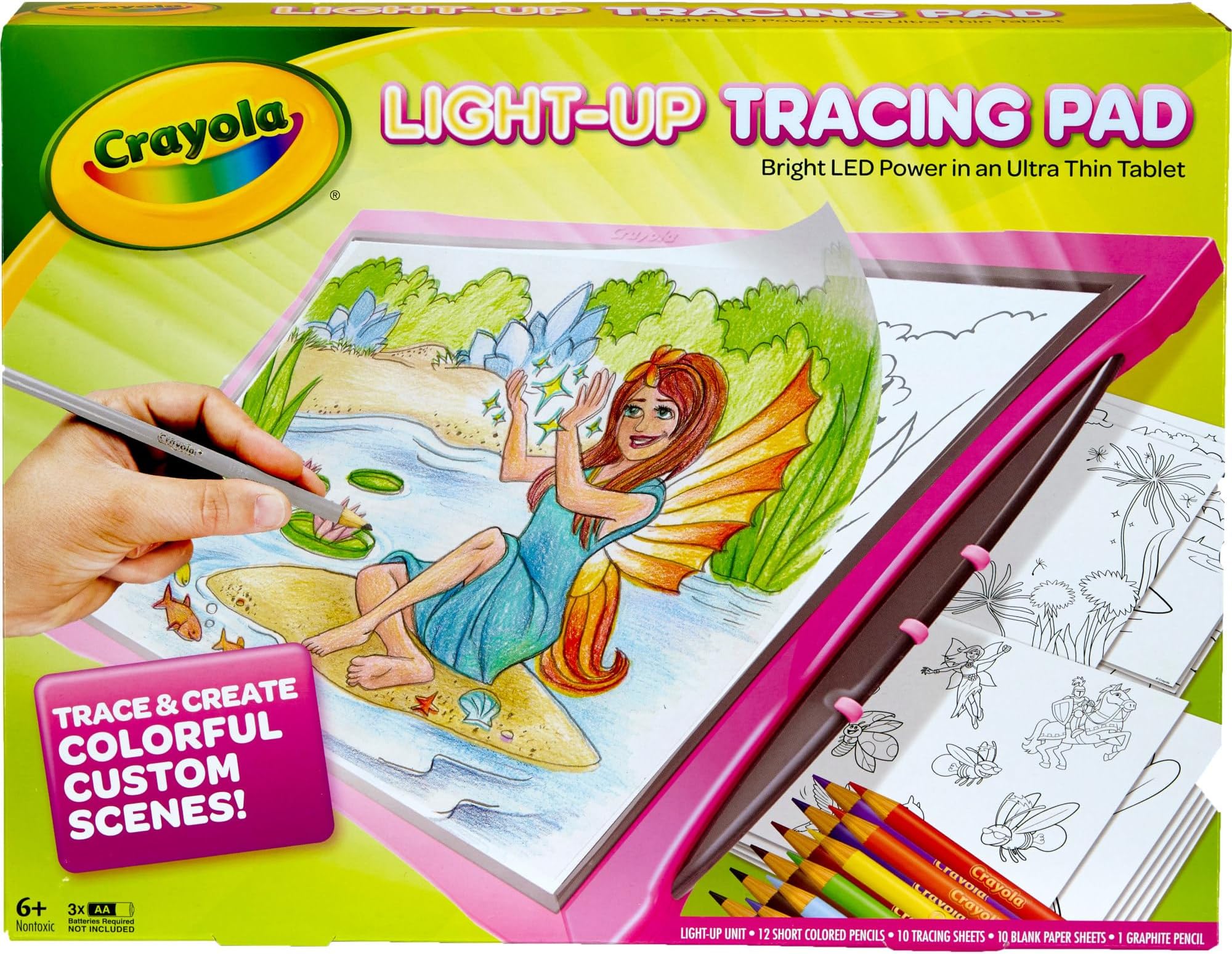 Light-Up Tracing Pad (Girl)