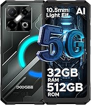 DOOGEE Blade GT Pro Movil Irrompible 5G, 32GB RAM+512GB ROM (TF 2TB) 6,72" FHD+120Hz Teléfono Móvil Resistente 100MP+32MP, 5800mAh Dimensity 7025 6nm Smartphone IP68IP69K/GPS/NFC-Efecto De Luz LED