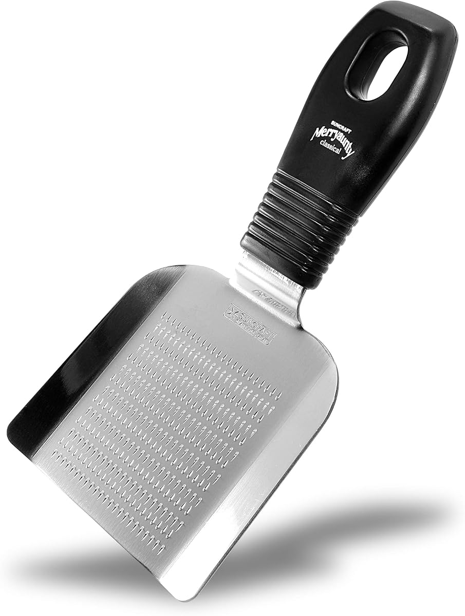 Japanese Grater with Handle for Wasabi Radish Garlic Ginger Stainless Steel | Seki Japan