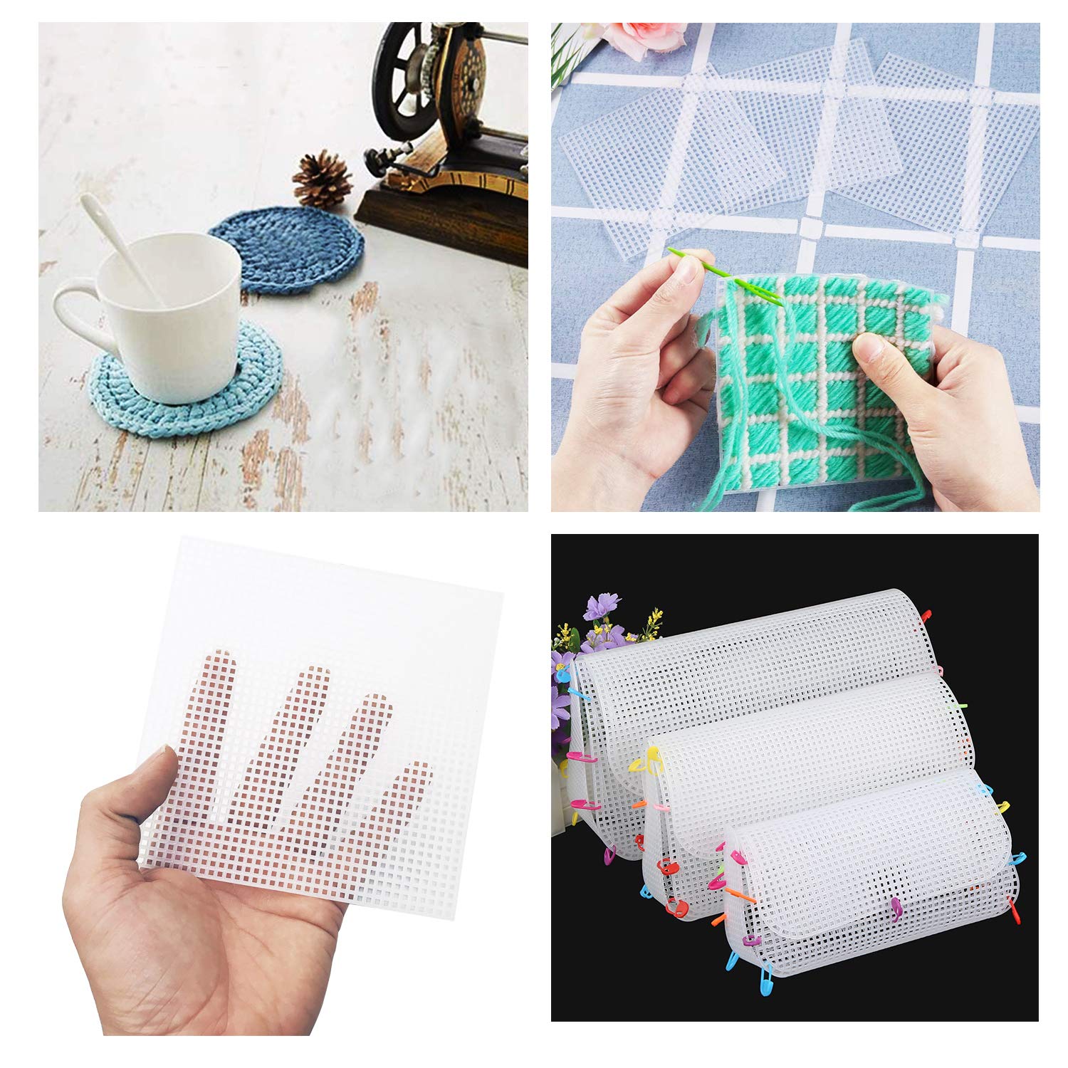 Amazon | Allazone メッシュプラスチックキャンバスシートキット