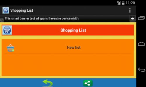 Mantimento Lista de Compras