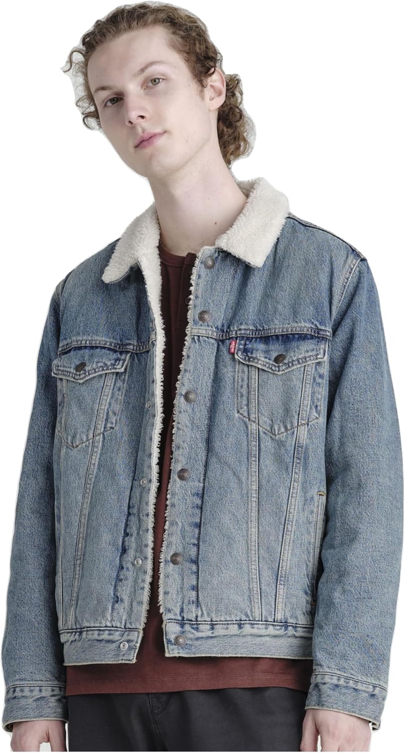 Amazon.co.jp: Levi's 16365-0044 Denim Jacket TYPE 3 SHERPA TRUCKER