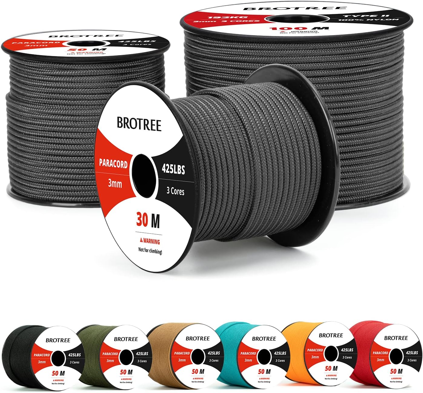 Silver Line Rope Hummelt® SilverLine-Rope Universalseil Polyesterseil 3mm 100m weiß auf ...