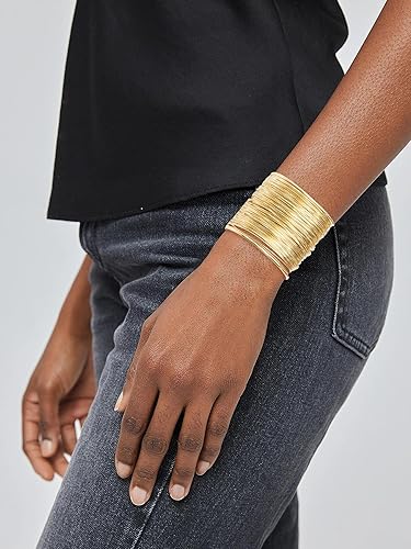 Miniatura 5 de Long tiantian Gold Arm Cuff Jewelry for Women Arm Bracelet Upper Arm Silver Arm Cuff Bangle Halloween Greek Goddess Costume