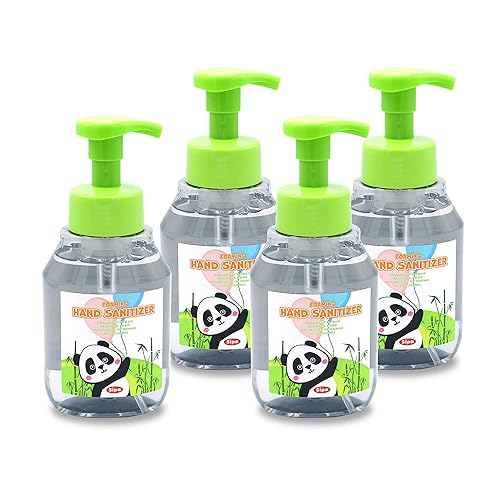 SIPA Desinfectante de manos espumoso de 10.8 onzas, sin alcohol, aroma fresco, hidratante para manos perfecto para pieles sensibles, no pegajoso,