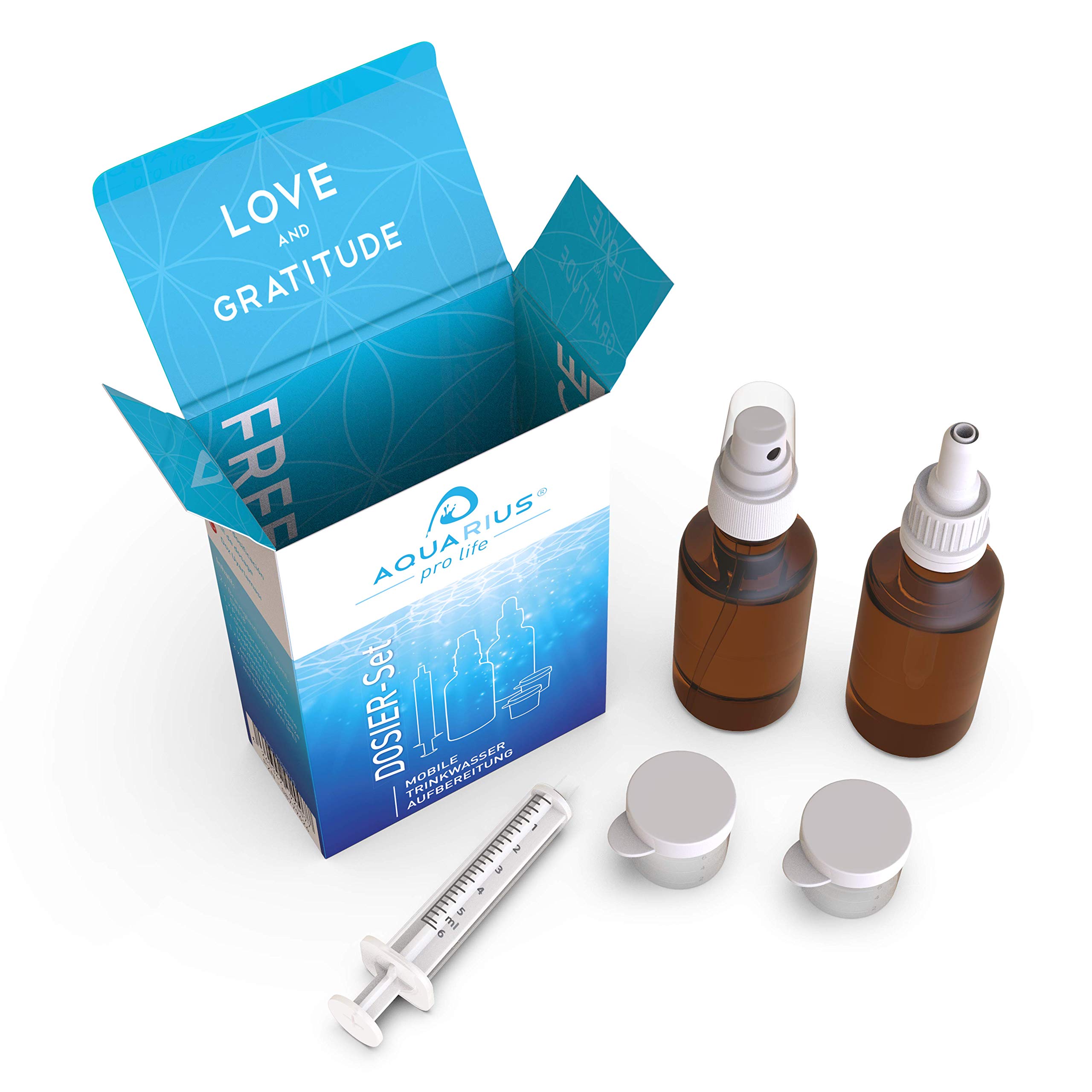 CDSplus 100 ml + Dosier-Set Bundle I patentierte Chlordioxid Lösung I CDL Tropfen + Pipette & Messbecher I Idealer Belgeiter für Camping & Urlaub I CDL Tropfen I Das Original