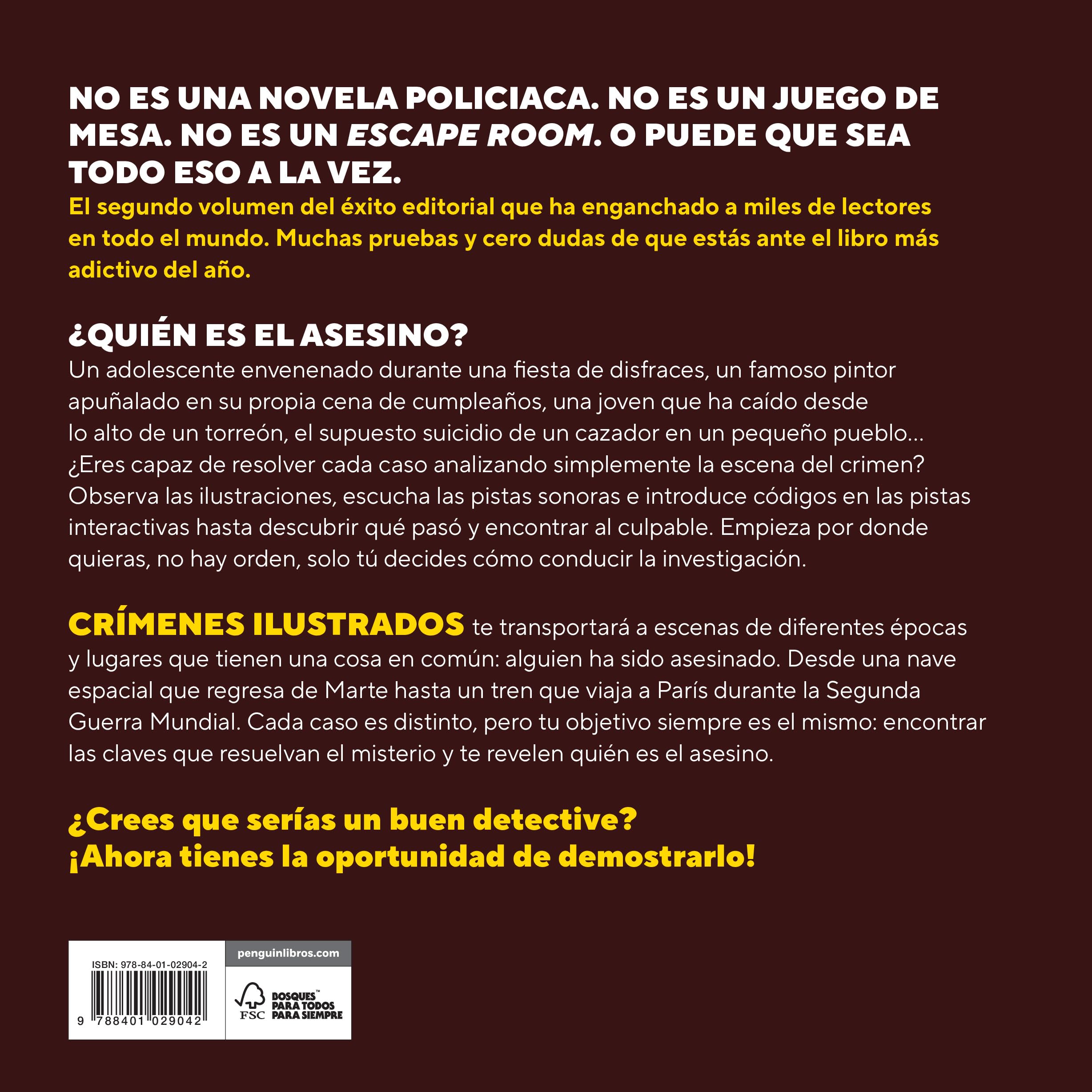 Crímenes ilustrados - ¿Quién es el asesino?: Resuelve este y otros once casos examinando la escena del crimen (Obras diversas)