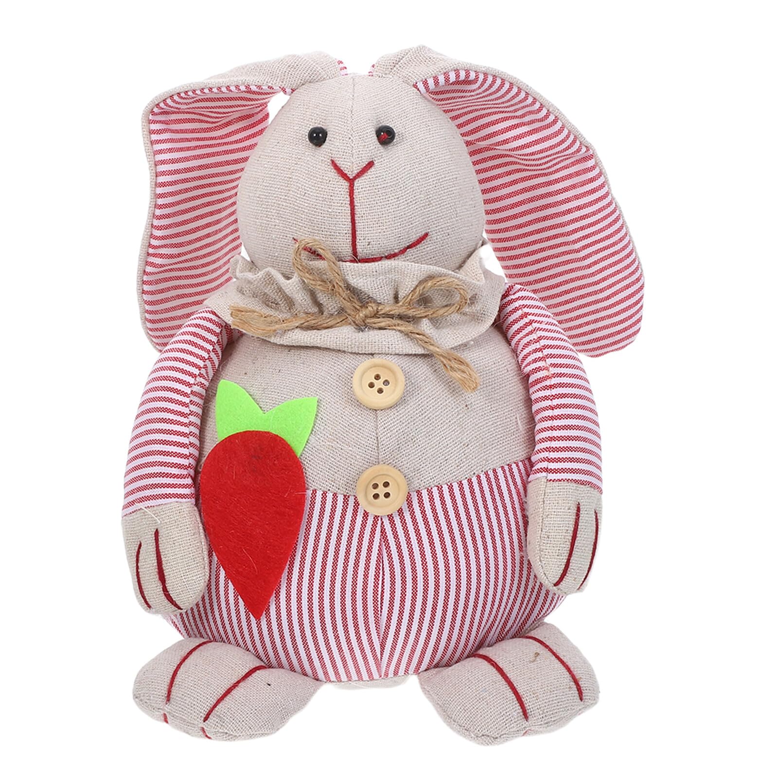 Butoir de porte lapin fuchsia en résine jojofuny de 32 cm - 8