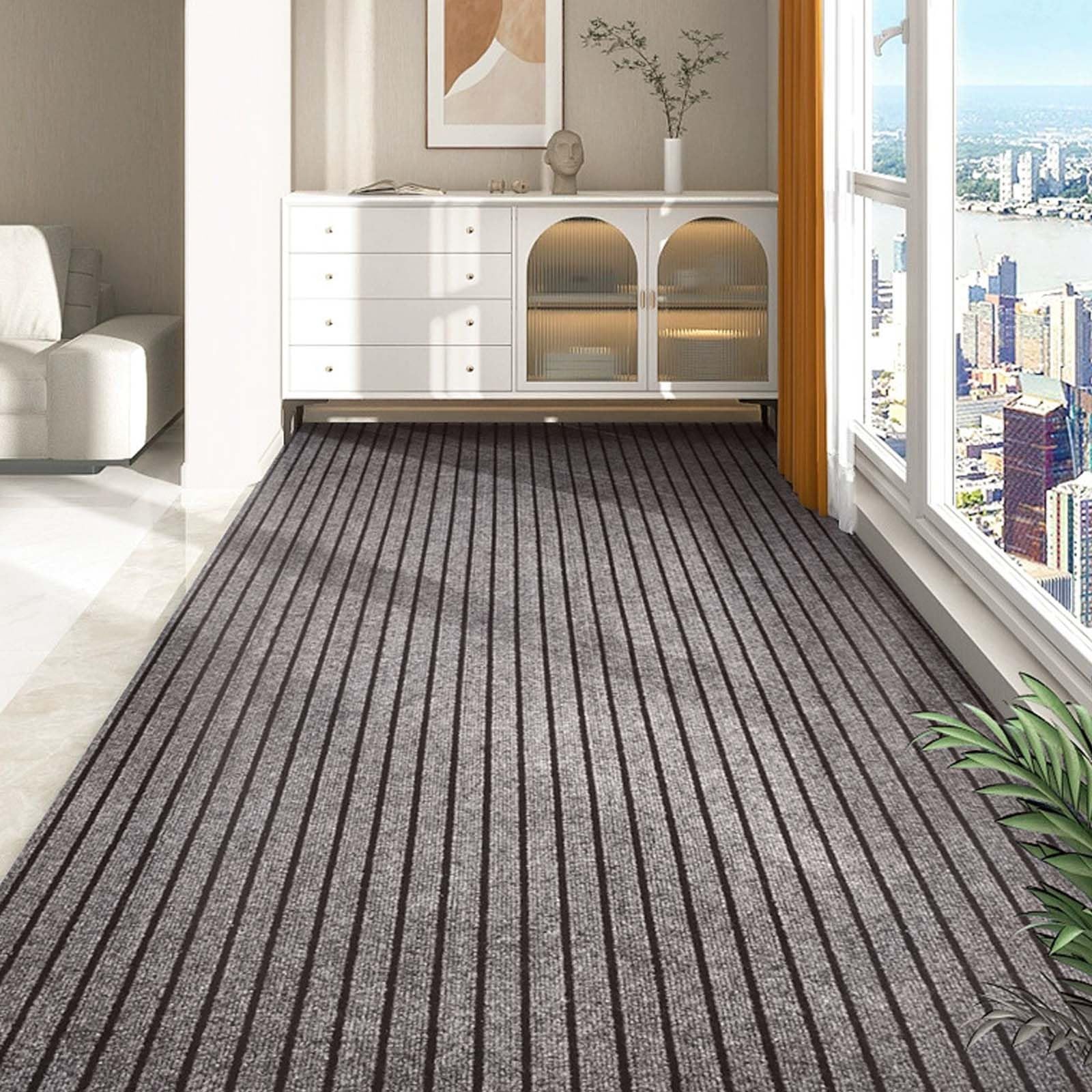 Tapis antidérapant résistant aux taches lavable en machine pour entrée