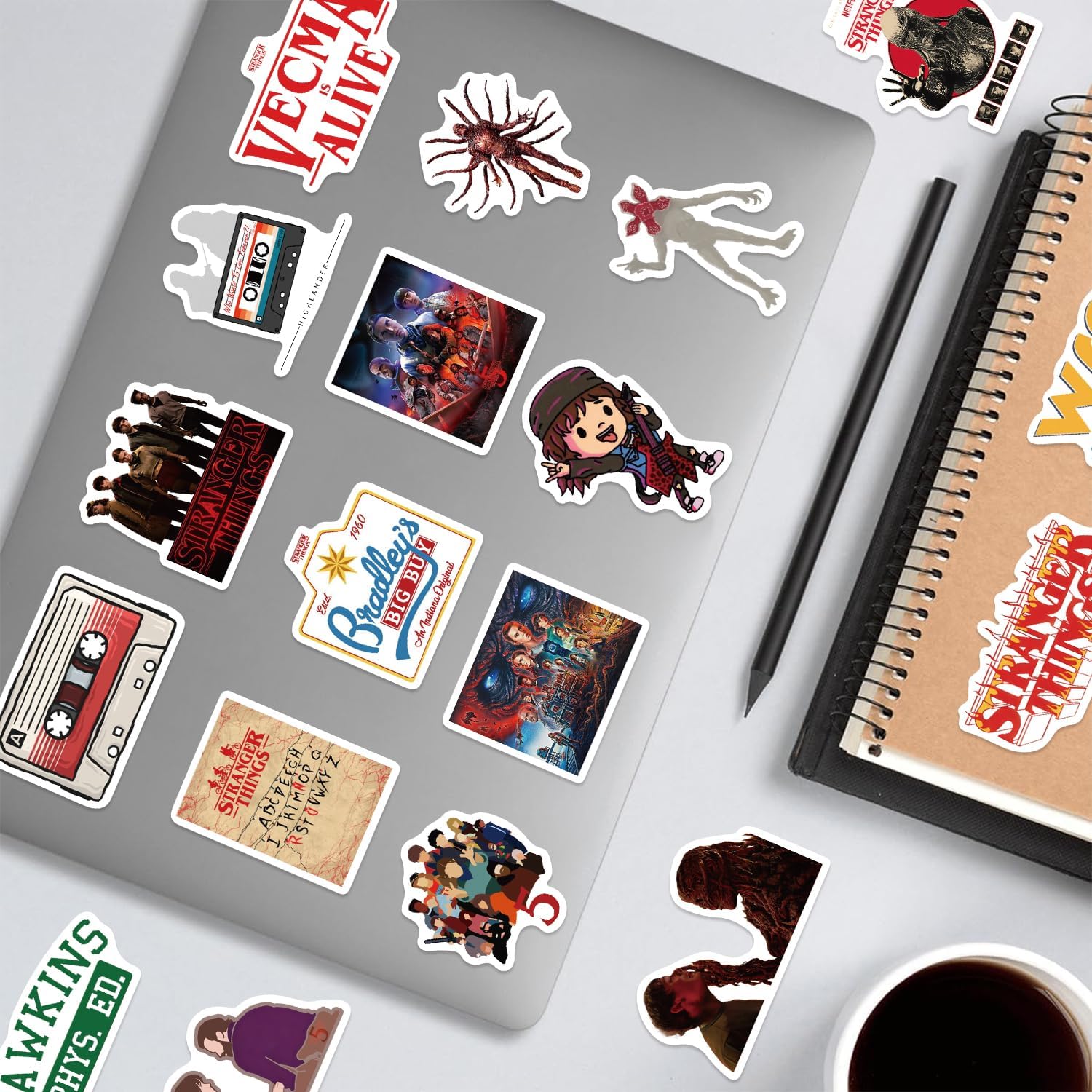 Bonitzdm 100pcs Movie 5 Stickers for Girl Waterproof Decal for Water Bottle,Adult Teen Kids Travel Case, Laptop, Guitar, Skateboard, Phone, Computer, Bike, Notebook, Helmet - Image 4