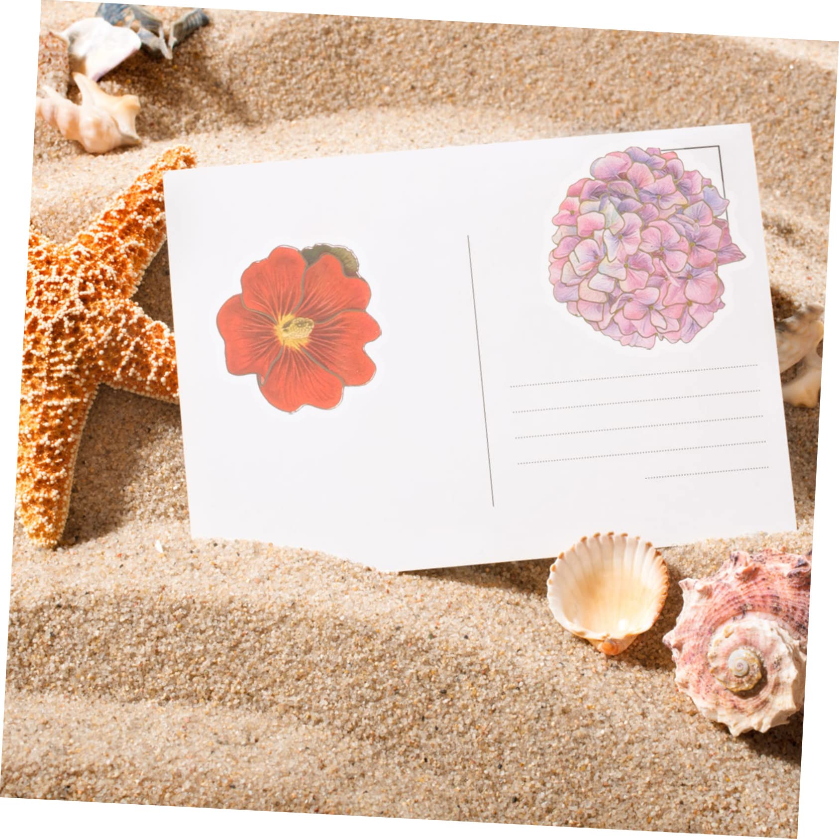 Angoily 5 Set Adesivi Floreali Etichetta Scrapbooking Diario Floreale Fiori Estetico Adulto Journaling Simpatici Adesivi Decalcomanie Per Album Adesivi Decorativi Plastica 40 Fogli*5