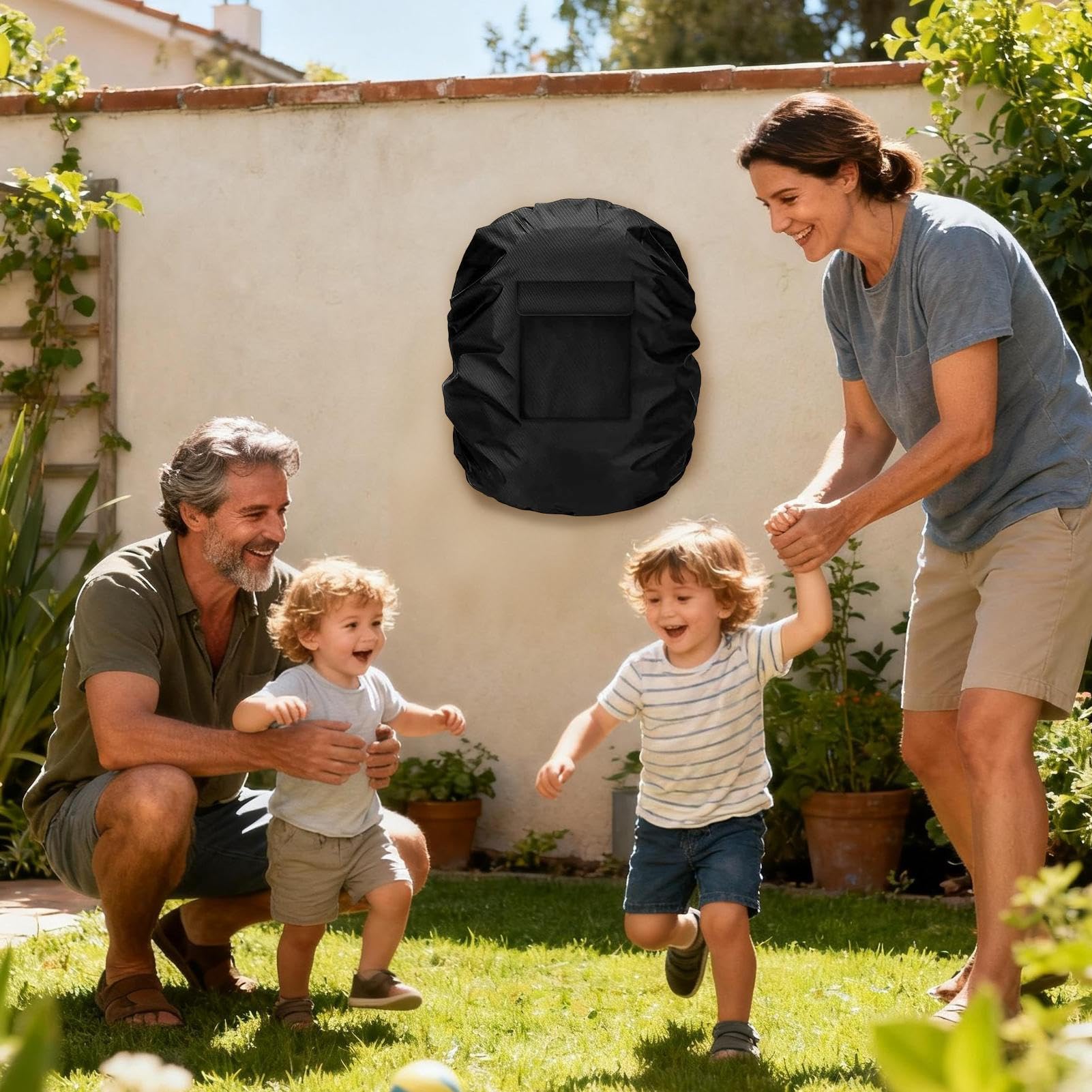 Cubierta para Manguera de Jardín,Protector Impermeable De Pared,Fundas De Manguera De Agua Oxford 420D Para Exterior - Para Sol Nieve Cables De Extensión Piscina Exterior Patio