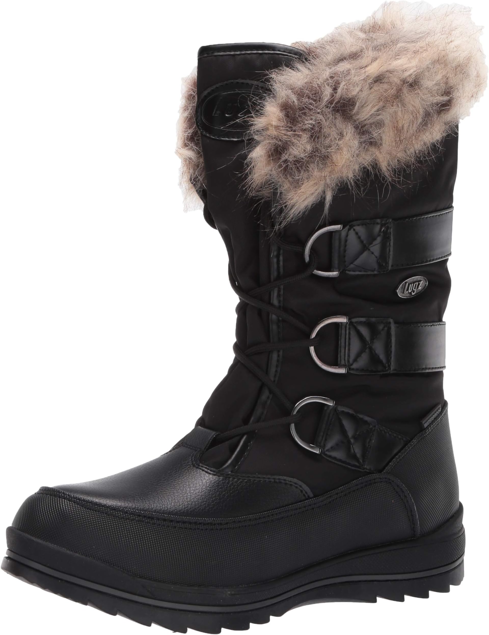 womens Tundra Faux Fur Classic 6-inch Chukka Boot
