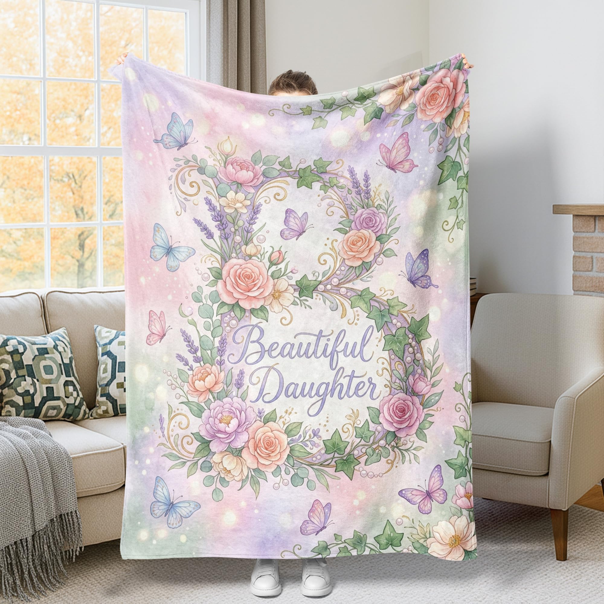 Couverture peluche rose pour éliminer les coups de froid en voiture et bureau