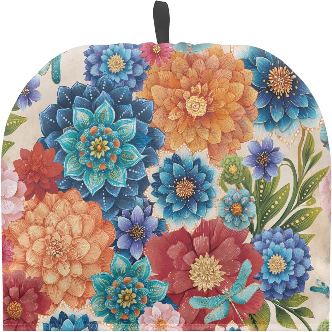 Psesaysky Mandala Large Tea Cozy for Teapot Insulated Dust Cover Teapot Cozy Kettle Cover Lightweight Tea Pot Decor Handmade Tea Cozy Easy to Clean