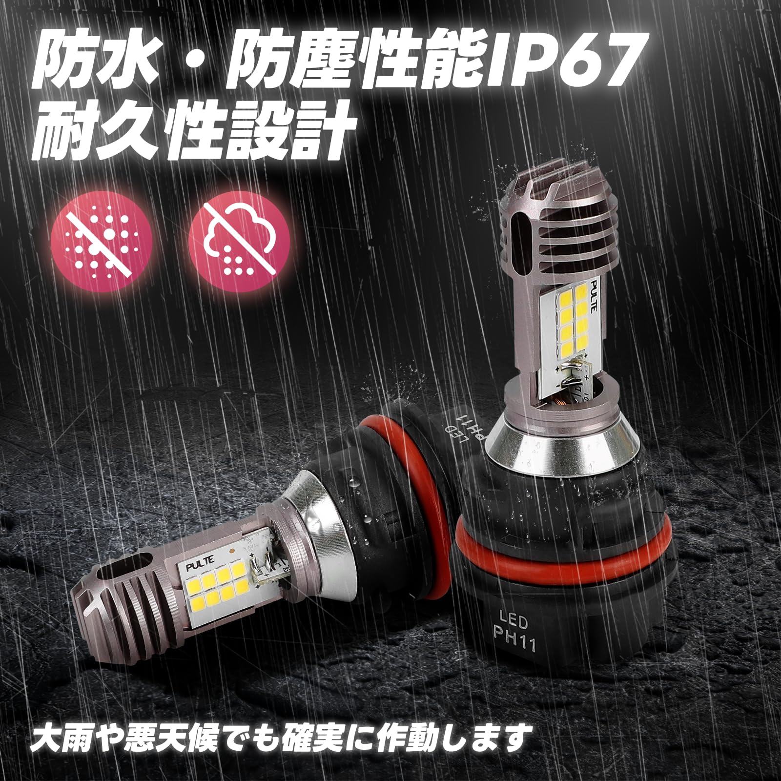 Amazon | SENJWARM PH11 ヘッドライト LED バイク用 バルブ Hi/Lo 切替 Amazon | SENJWARM PH11 ヘッドライト LED バイク用 バルブ Hi/Lo 切替