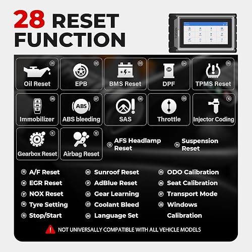 TOPDON obd2 Scanner AD800BT V2.0, Bidirectional Scan Tool, Full Systems Diagnostic Tool for All Vehicles, Automotive Diagnostic Scanner for Car, 28+ Services, FCA AutoAuth, CANFD, 2 Years Free Update - 3