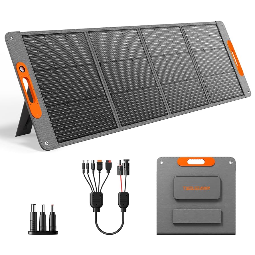 その他 200W Portable Solar Panel Amazon.com : 200W Portable Solar Panel for Power Station, 24