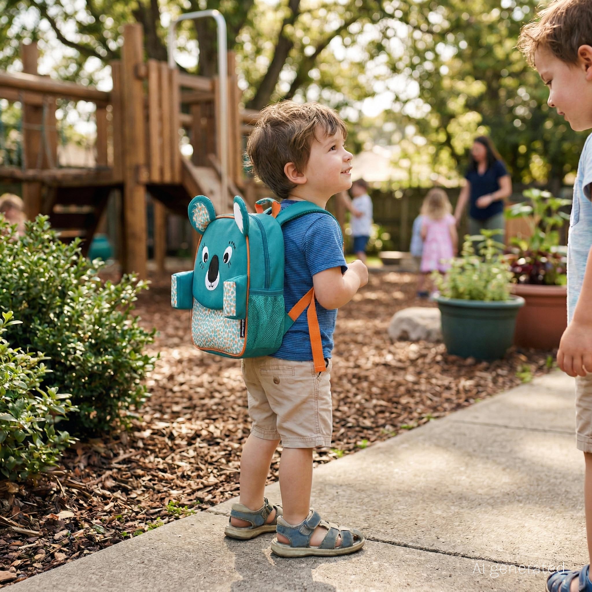 LES DEGLINGOS - Sac à dos enfant original 32CM - Idéal pour l'école ou les balades - Dès 18 mois