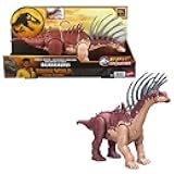 Jurassic World Gigantic Trackers Action Figure, Bajadasaurus Dinosaur Toy with Rampage Neck Attack, Evolution Spikes, Tail Whip & Digital Play