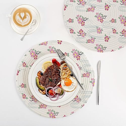 Miniatura 4 de Juego de 3 salvamanteles para ollas calientes de 15 pulgadas, tejido de hilo de algodón, resistentes al calor, para estufa, utensilios de cocina,