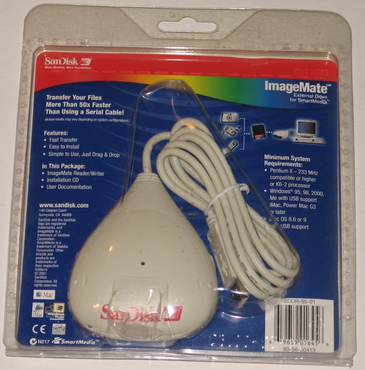 SanDisk ImageMate External SmartMedia Drive (SDDR-55-01)