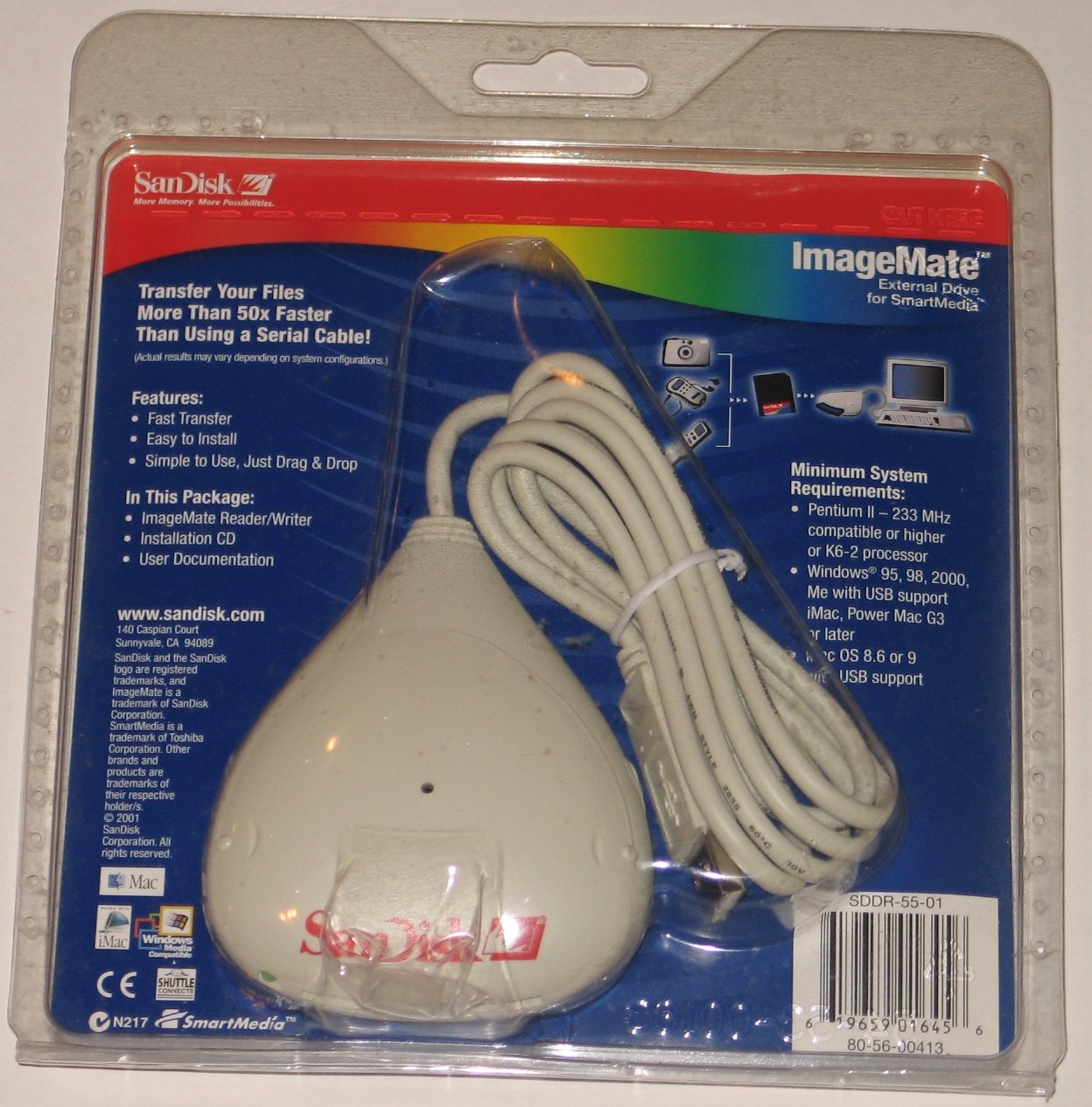 SanDisk ImageMate External SmartMedia Drive (SDDR-55-01)