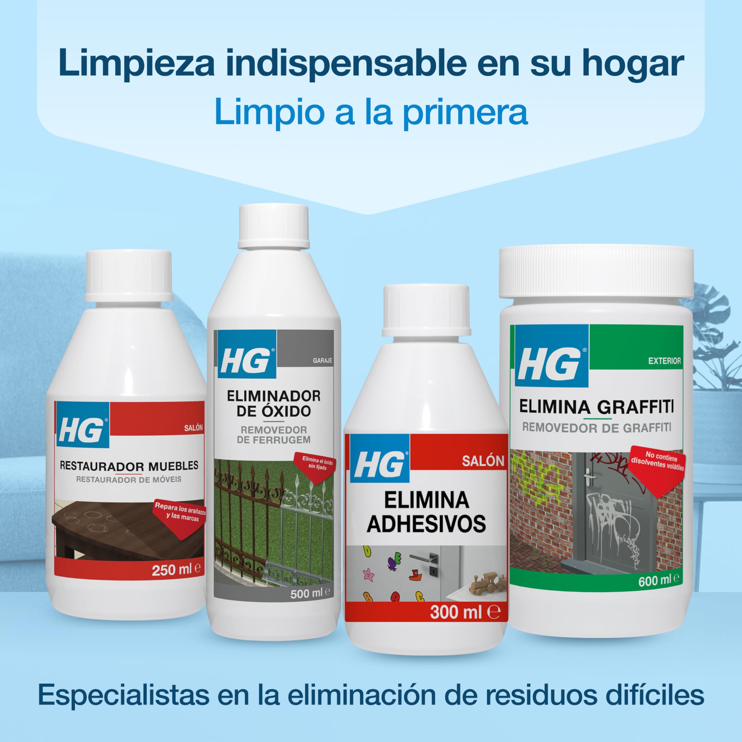HG Usuwa klej, środek do usuwania odpadów i kleju, środek czyszczący do usuwania kleju, smoły, tłuszczu i oleju - 300ml
