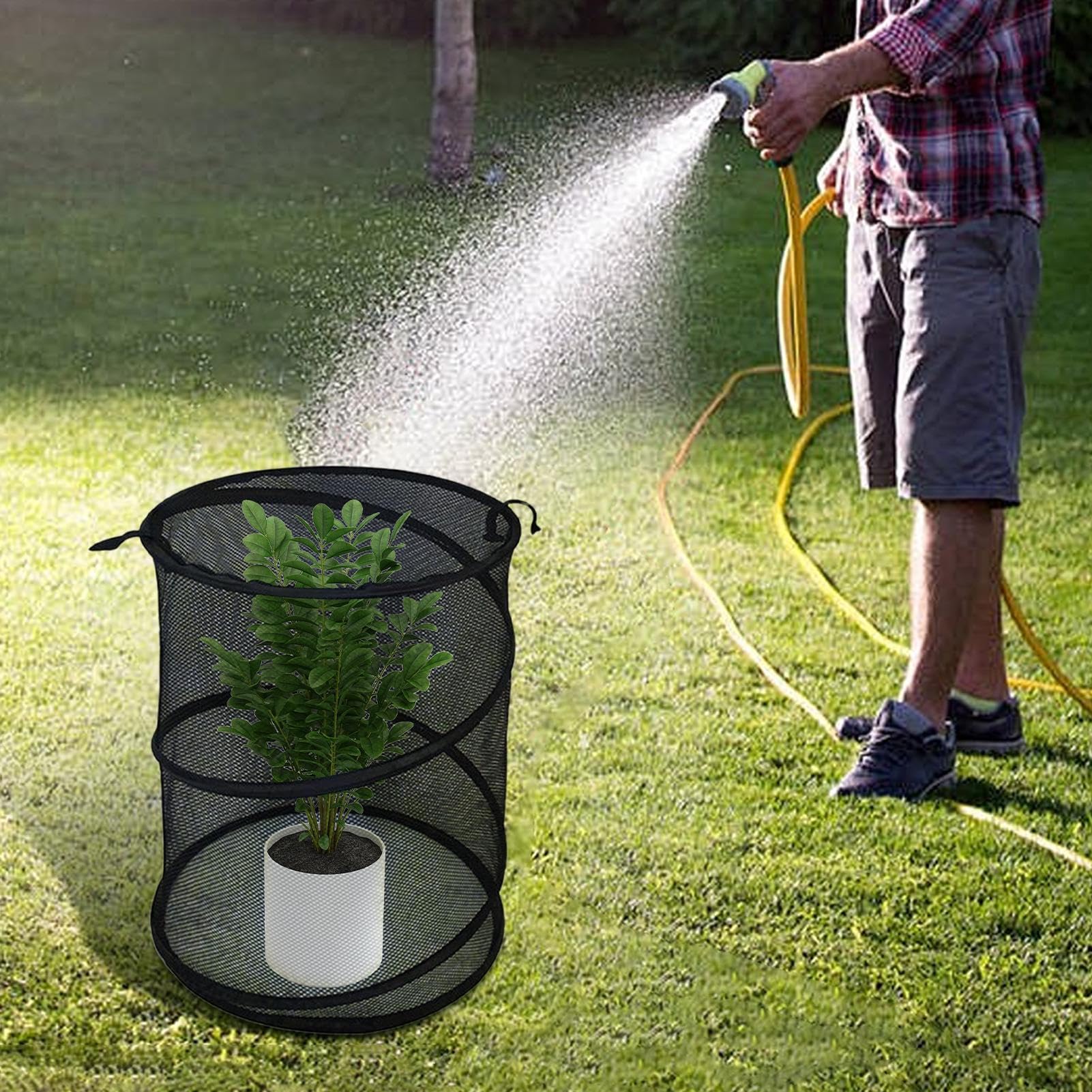 Protège-pour Jardin Pliable Respirant Anti-Animaux 50 x 33 cm
