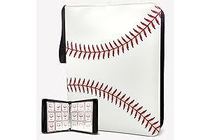 900 Pocket Baseball Card Album with Sleeves