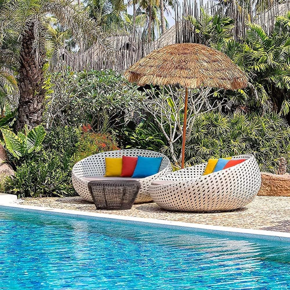 LSLYTQ Umbrellas for Outside Pool, Folding ched Patio Umbrella, Garden Parasols, Outdoor Terrace Garden Swimming Pool Sun Umbrella good