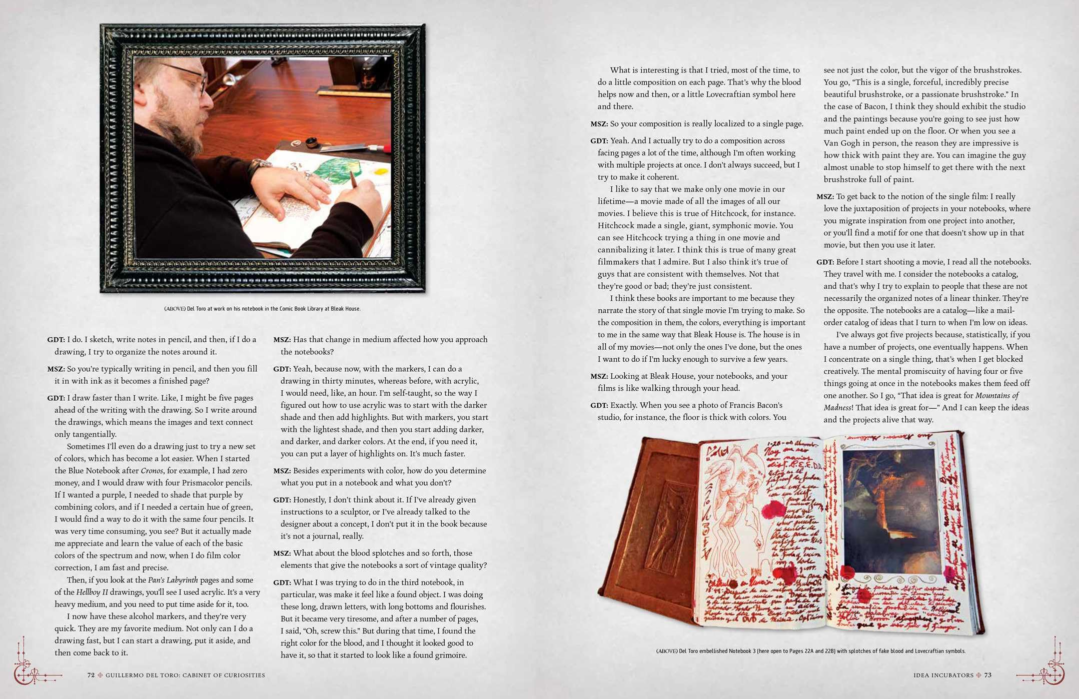 Guillermo del Toro: Cabinet of Curiosities: My Notebooks, Collections, and Other Obsessions