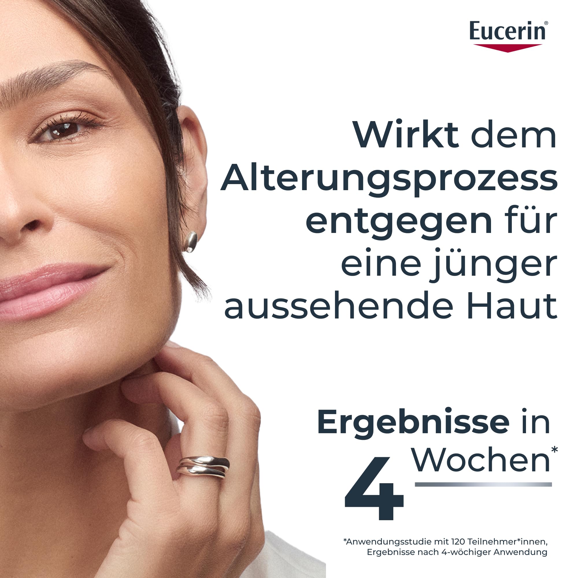 Eucerin Hyaluron-Filler + 3x Effect Nachtpflege Nachfüllkapsel 50 ml, straffende Gesichtscreme regeneriert die Haut über Nacht und mildert Falten, Anti Aging Creme mit Hyaluronsäure