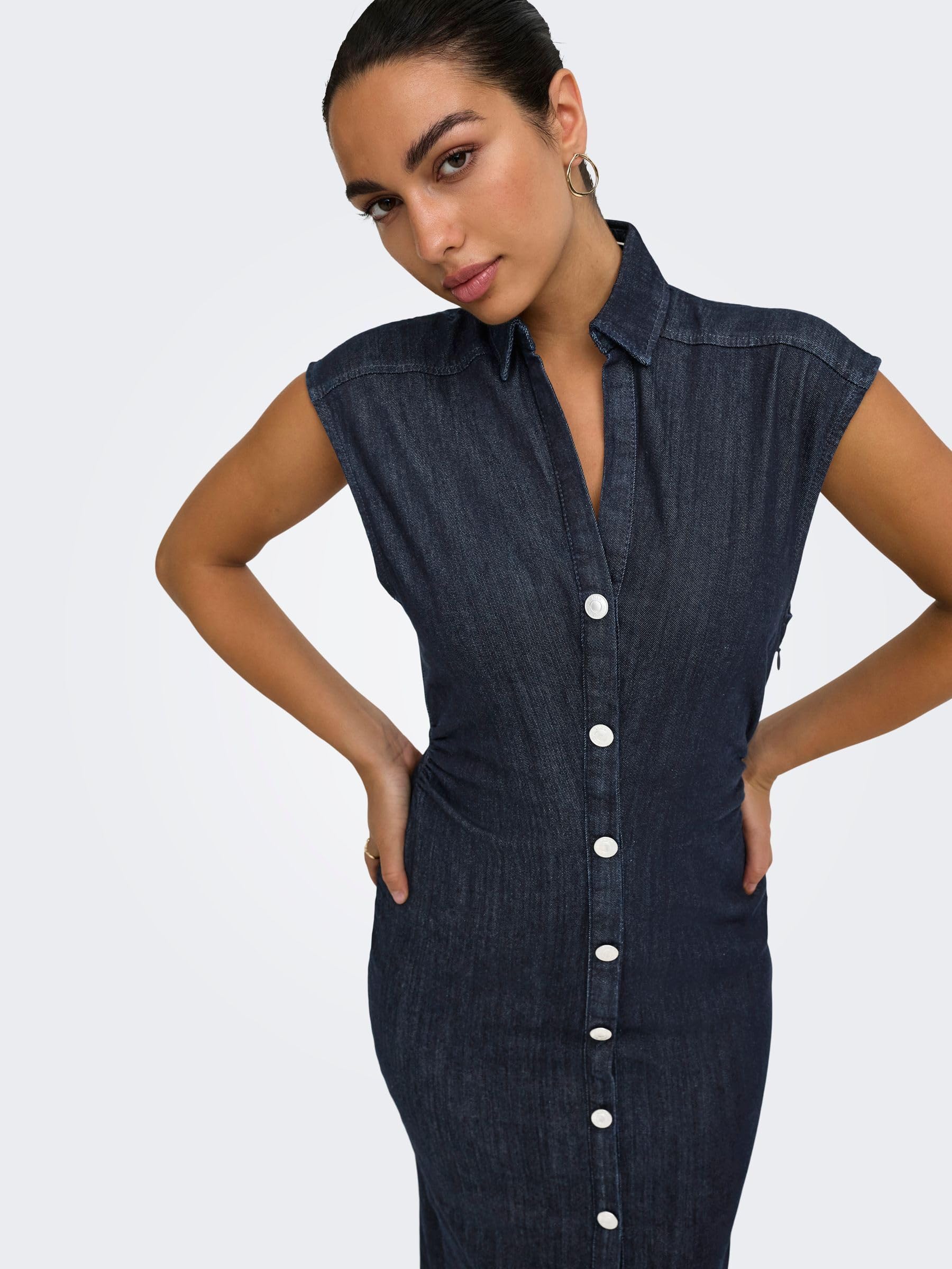 ONLY Female Jeanskleid ONLBABE Midikleid | Denim Dress