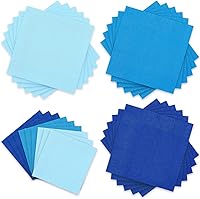 Vista 15 de Whaline Paquete de 150 Servilletas Marrones de 6.5 x 6.5 Pulgadas, Servilletas de Papel Desechables de 3 Colores con Tema Marrón de Otoño