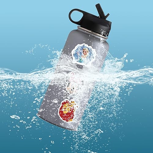 Miniatura 4 de 100 calcomanías de Super Mario, regalos de dibujos animados de Mario Bros para Kdis, calcomanías de vinilo impermeables para laptop de adolescentes,