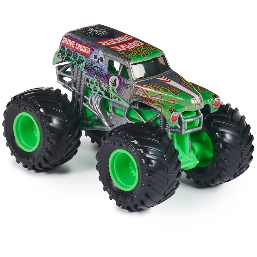 限定品: MONSTER JAM 9台セット MONSTER JAM 2024 SERIES 36 GRAVE DIGGER 30th ANNIVERSARY