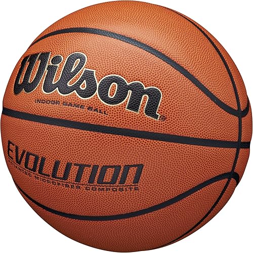 Vista 37 de Wilson Evolution - Balones de baloncesto para interiores, tamaño 5, tamaño 6 y talla 7 USA