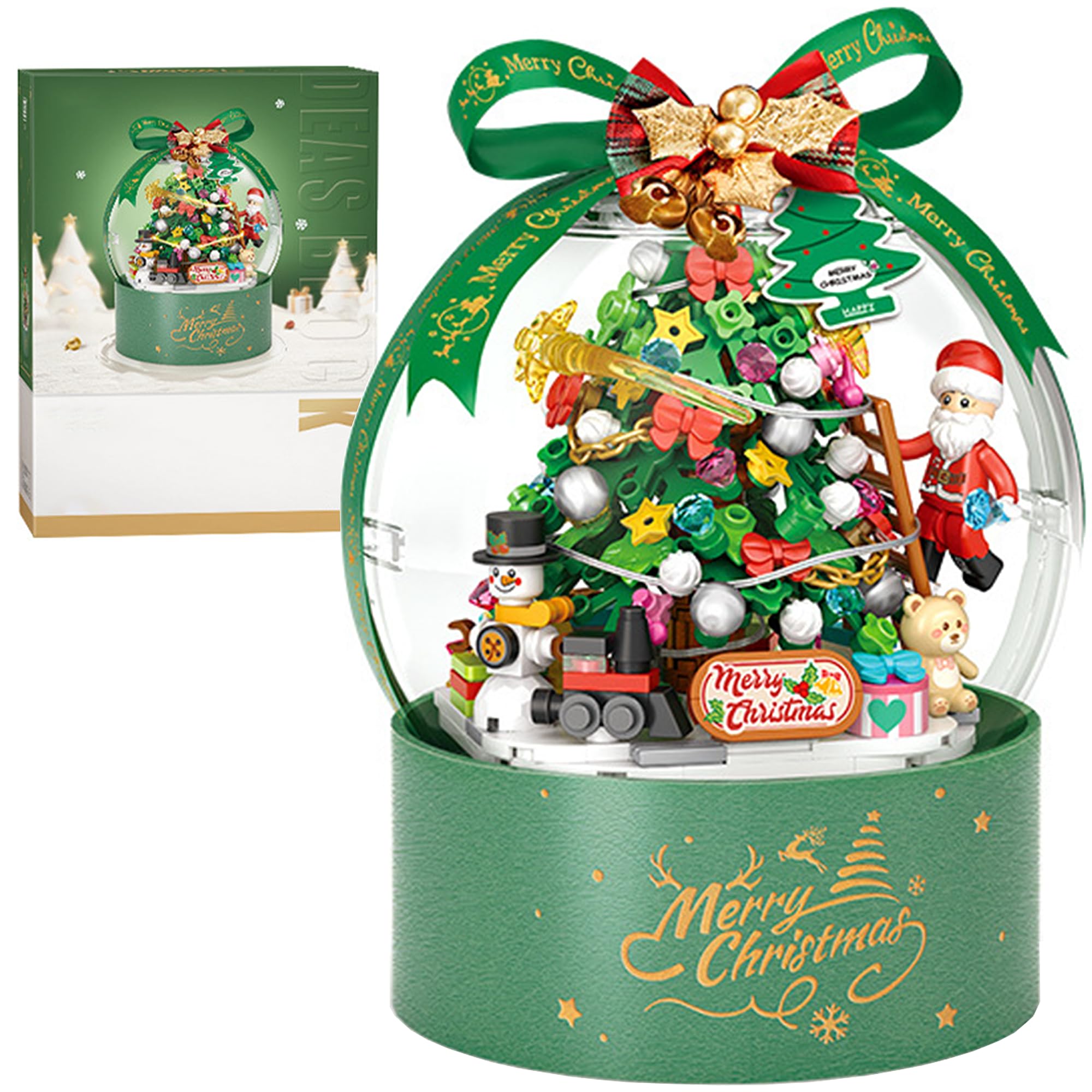 SQAQS 346PCS Christmas Tree Hug Bucket